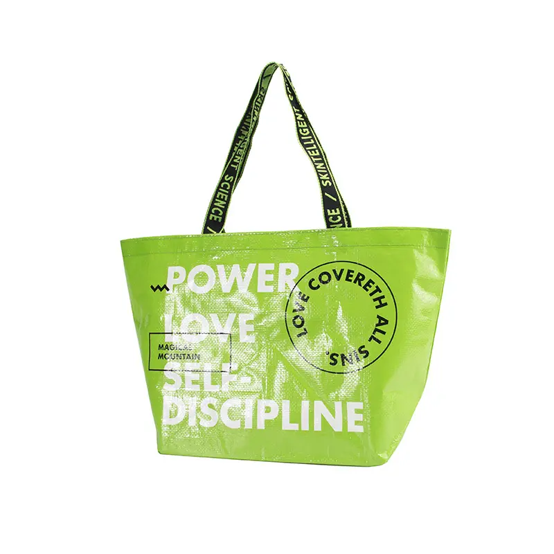 XL Market Shopper Bag Reusable Grocery bag pp woven tote bag