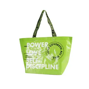 XL Market Shopper Bag Wieder verwendbare Einkaufs tüte pp gewebte Einkaufstasche