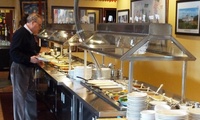 Buffet Bain-Marie en Acier Inoxydable Écologique avec Protection Anti-Éclaboussures pour Présentation et Maintien au Chaud des Aliments – Armoire Chauffante pour Restauration Rapide