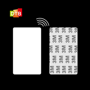 Tùy chỉnh thẻ RFID với chất kết dính PVC tag có thể vít kích thước cài đặt 85.5*54 m thông minh rewritable ufh PET/PVC Nhãn dán nhãn thẻ - Product Image 1