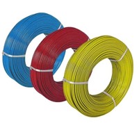 Günstiges Kabel mit massivem Kupferkern 2,5mm 4mm 6mm BV-Draht für Heimdekoration, flammhemmendes PVC, 450V/750V, China