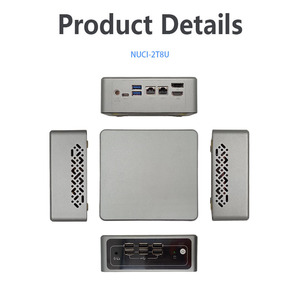 Nouveau mini PC Core I3-10110U/i5-10210U/i7-10510U DDR4 32 Go M.2 SATA 2.5G Lan pour bureau et domicile 6 USB HDMI <span class=keywords><strong>DP</strong></span> Windows Linux Compact - Product Image 4