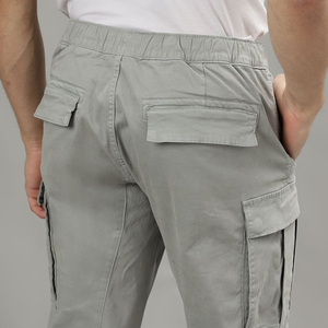 กางเกงคาร์โก้ผ้าแคนวาสเอวสูงทรงตรง ยืดหยุ่น น้ำหนักเบา เหมาะสำหรับไลฟ์สไตล์แอคทีฟและการเคลื่อนไหวที่คล่องตัว - Product Image 6