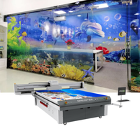 SPRINTER Printer Flatbed UV industri mesin cetak Inkjet Digital untuk Label Logo kristal sarung kulit