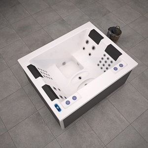 Acrylique de luxe 4 personnes Balboa Hottub Spa extérieur moderne pour Jacuzzis Bain à remous Sexy Hydro Massage Whirlpool Spa extérieur Jacuzzis - Product Image 4