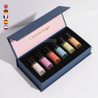 Boîte de parfum en papier de couleur personnalisée de luxe pliante avec couvercle magnétique, Lotion pour la peau cosmétique en vente à chaud