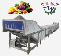 Fruit- en groenteverkookmachine voor frieten, aardappelchips en groenten