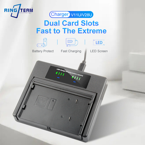 Двойной ЖК-дисплей USB-Type-C никель-МЧ зарядное устройство Электрический BN-V11U BN-V12U BN-V14U BNV-V18U зарядное устройство для модели JVC BN-V11U - Product Image 2