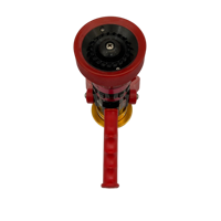 Pistolet à eau JMFIRE réglable sans recul, haute qualité, poignée flexible, jet d'eau, en alliage d'aluminium noir + rouge, pour pompiers