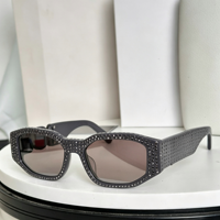 Meilleures ventes - Lunettes de soleil polarisées classiques de luxe à dégradé, verres HD, anti-reflet AR, UV 400, monture épaisse en acétate, unisexe