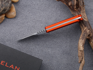 Coltello a Lama Fissa SELAN in Acciaio 3cr13 con Manico in Alluminio, Personalizzabile OEM, Coltello da Sopravvivenza e Campeggio KR185 - Product Image 5