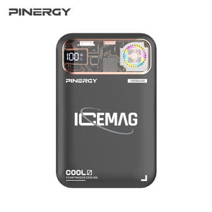 Magsafered Ultrafino 5000mAh Cargador de teléfono de aluminio Mag <span class=keywords><strong>Powerbank</strong></span> 22,5 W PD Cargador rápido 35W Salida Magnética Wireless Mag Bank - Product Image 3