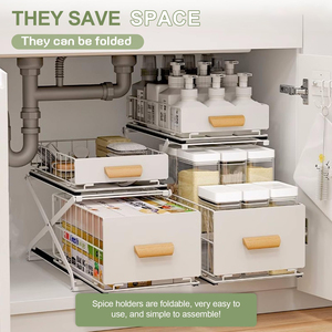 Organizador de Cocina Plegable y Desmontable de Nuevo Diseño, Organizadores de Cocina para Escritorio - Product Image 5