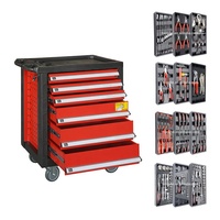 Armoire à outils HONGFEI en acier robuste verrouillable pour la maison et le garage, certifiée ISO9001, coffre à outils, directement de l'usine