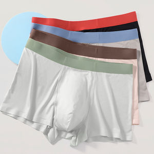 FF4391 Seamless Soft Modal Cotton Men's <strong>Boxer</strong> Shorts Sleep Pajamas Underwear Underpant Plus Size Men's <strong>Boxers</strong> <strong>Briefs</strong> - Product Image 2