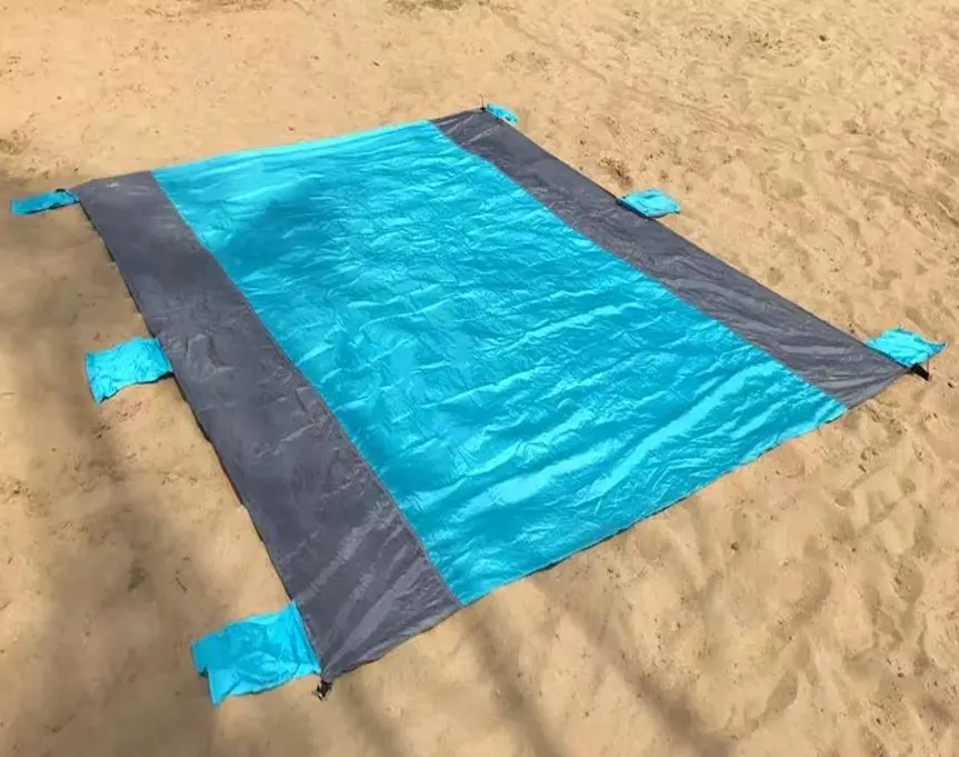 beach blanket sand towel boho large blue nylon feel grand best beach blanket