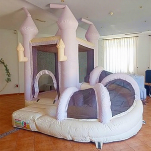Casa Gonfiabile Taro Viola per Bambini, Parco Giochi Interno ed Esterno con Scivolo e Piscina di Palline per Feste e Matrimoni - Product Image 1
