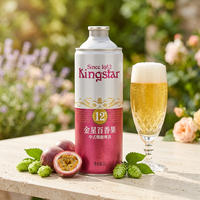 Kingstar Passievrucht Chinese Kruidenbier 1L blikjes 4,1% alcohol Lichte kleur Natuurlijke smaak Gepasteuriseerd Klaar voor wereldwijde verkoop