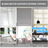 Persianas Romanas Integradas de Estilo Moderno para Ventanas, Motorizadas Inalámbricas con Control Remoto, Opacas, Automáticas e Inteligentes
