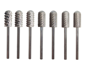 Foret à ongles en carbure à tête lisse et dents papillon, grand modèle, stable, faible bruit, tête de meulage en tungstène - Product Image 1