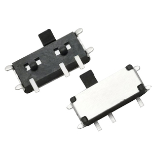 Công Tắc Trượt Siêu Nhỏ Nguồn Smd 7 Chân Kim Loại MSK12C02 Công Tắc Trượt Ngang 2 Vị Trí DC 4V.3A - Product Image 6
