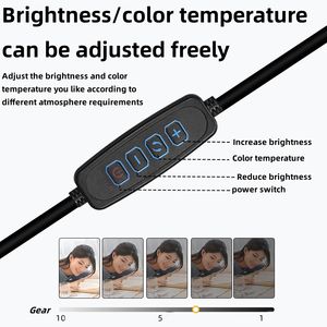 Double Arm <strong>LED</strong> <strong>Light</strong> for Beauty <strong>Salon</strong> Enhances Photography of Eyelash Extensions for Video &amp; Phone Use - Product Image 6