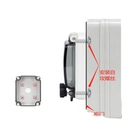 Boîtier en plastique étanche à la poussière XJELE IP67 à bas prix, petit boîtier de distribution extérieur pour interrupteur basse tension, protection de sécurité