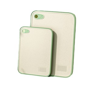 Wheat Straw Cutting Board Rectangle Antibacterial Mildew Proof Double Sided Fruit Chopping Block Kitchen Use - Product Image 2