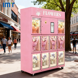 Venta Directa de Fábrica, Máquina Expendedora de Flores Grandes con Pantalla Táctil, Máquina Expendedora Inteligente de Flores Frescas para Ramos de Flores - Product Image 5