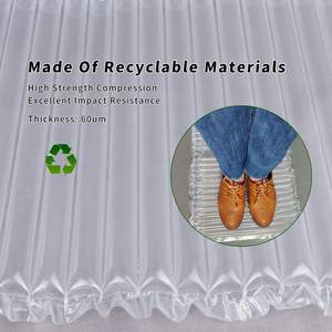 Rekabetçi fiyat su geçirmez şişme PE havalı sütun yastık şok geçirmez hava yastığı ambalaj için şarap şişesi nakliye koruyucu - Product Image 2