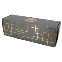 Caja de Embalaje de Cartón para Botellas de Agua con Impresión Personalizada, Caja de Cartón para Vasos con Tapa Superior Abatible para Envío de Vasos