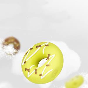 Juguete para Perros de Silicona Interactivo con Forma de Donut, Ecológico, de Lujo, para Limpiar y Moler los Dientes, Antiaburrimiento, con Sonidos - Product Image 4
