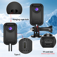 Ynmee 2K kamera aksi jempol, kamera olahraga saku 1.47 inci sudut 120 perekam, kamera Mini foto Kit olahraga portabel sangat kecil SP01