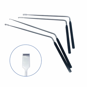 <span class=keywords><strong>Retractor</strong></span> de Nervio Ortopédico con Gancho para Raíz Nerviosa, <span class=keywords><strong>Retractor</strong></span> de Nervio de 90 y 135 Grados, Mango de Metal Negro, Gancho Cerebral - Product Image 1
