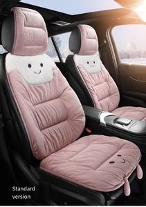 Cojines para Asientos de Coche - Cojines de Invierno para Mayor Calidez. Universal para el <span class=keywords><strong>Asiento</strong></span> del <span class=keywords><strong>Conductor</strong></span> Principal. Sensación Lujosa y de Alta Gama. - Product Image 4