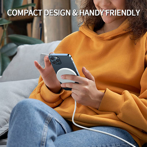 Xách Tay Mô Hình Tư Nhân Sạc Không Dây Pad Nhanh Chóng Sạc Từ Tính Cho <span class=keywords><strong>Apple</strong></span> 16 15 14 13 Loạt Điện Thoại Di Động - Product Image 3