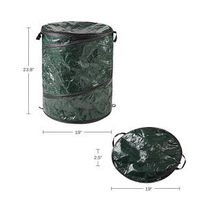 كيس ورق قمامة للحدائق قابل للطي في الهواء الطلق 30 غالون منبثق - Product Image 4