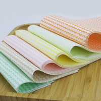 Parfum De Pomme verte Serviette Chiffons D'essuyage Jetables Lingettes De Nettoyage De Cuisine réutilisable