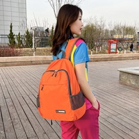 Nouveau sac à dos unisexe léger, pliable, portable, décontracté, pour la randonnée, les affaires, les activités de plein air, en polyester imperméable