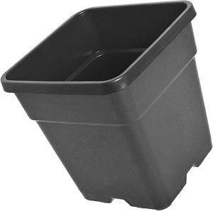 Pots de fleurs et jardinières en plastique épais carrés noirs à prix réduit pour semis et pépinières – Vente en gros - Product Image 4