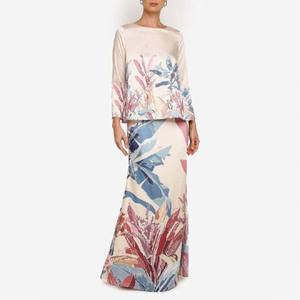 SIPO-ropa islámica de encaje Floral, diseño Popular 3d de flores, bazu Kurung Moden, 2023 - Product Image 6