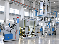 Machine à souffler des films plastiques SJ-M50 FM600 pour la production de sacs de supermarché en HDPE et LDPE