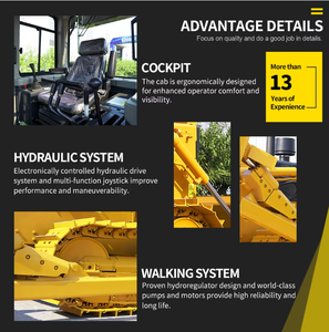 <span class=keywords><strong>Bulldozer</strong></span> de Cadena de Alta Resistencia de 160 HP HW16D, <span class=keywords><strong>Bulldozer</strong></span> Hidráulico de Alta Eficiencia para Construcción, Minería y Nivelación de Terrenos, Certificado CE ISO - Product Image 4