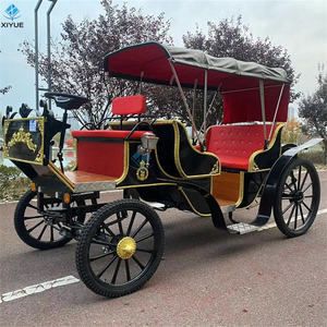 La princesse du cheval de la reine populaire monte un carrosse de mariage tiré par des chevaux de style royal européen pour des visites touristiques - Product Image 6