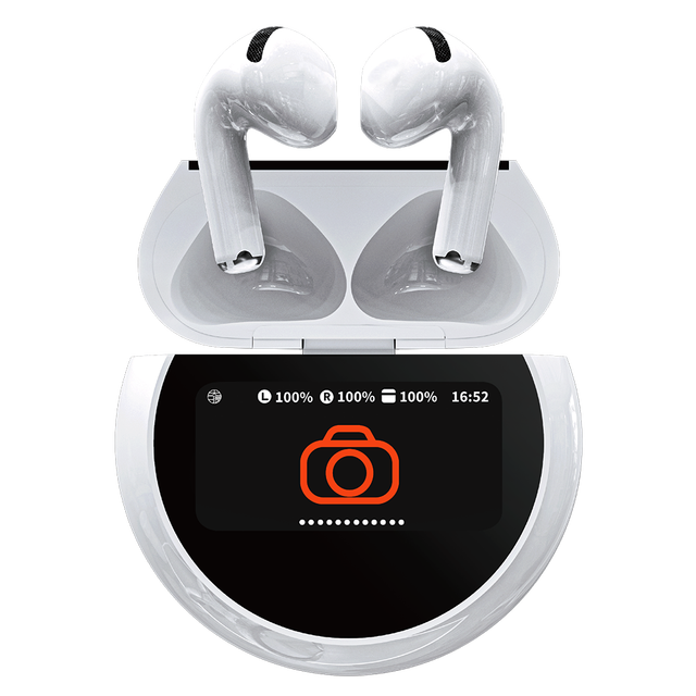 A15 Pro ANC ENC Noise Cancelling A9 Wireless Earphones Touch Screen Earbuds with Three Spatial Audio for Movies, Music and Games