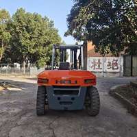 Montacargas HELI Usado de 10 Toneladas, Diésel, Equipado con Motor Isuzu Japonés, Montacargas Industrial en Venta