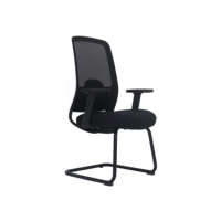 Chaise de bureau ergonomique moderne en maille avec accoudoirs réglables, garantie de 5 ans, couleur personnalisable pour les salles de conférence de bureau