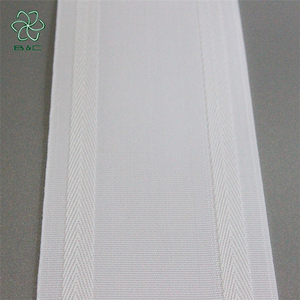 Rèm phụ kiện trang chủ trang trí Trắng polyester nylon Rèm băng để bán nhà sản xuất Trung Quốc thân thiện với môi hộp màu lái xe - Product Image 5