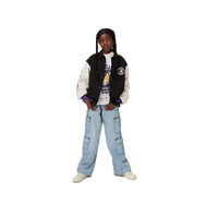 MianD Offre Spéciale Letterman Baseball Veste Nouvelle Mode Haute Qualité Serviette En Cuir Broderie Designer Personnalisé Hiver Varsity Veste