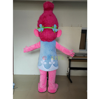 Efun quantité minimale de commande-Costume de mascotte de film de dessin animé personnalisé 1 pièce-Costume de clowns de coquelicot-Personnage d'activité de fête d'Halloween à vendre